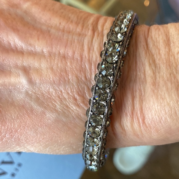 Lanvin Swarovski Crystal bangle bracelet - Picture 5 of 7